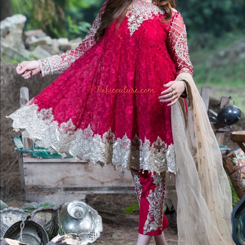 Beautiful Pakistani formal dress